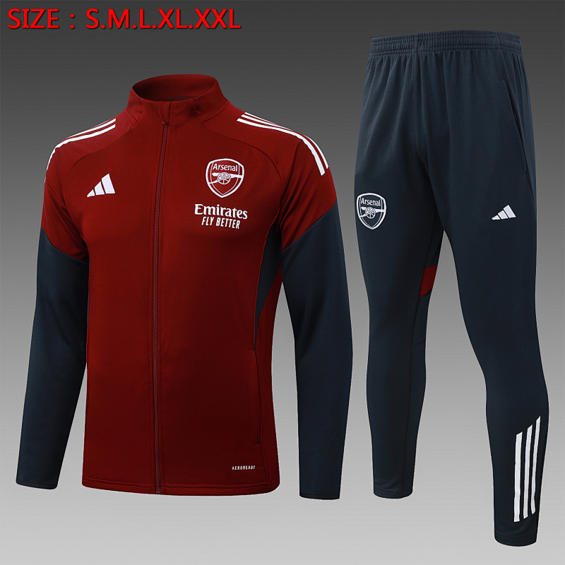 Arsenal Tuta Arsenal 25/26 bordeaux