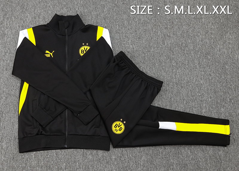Borussia Dortmund Tuta Borussia Dortmund 23/24 nera 2