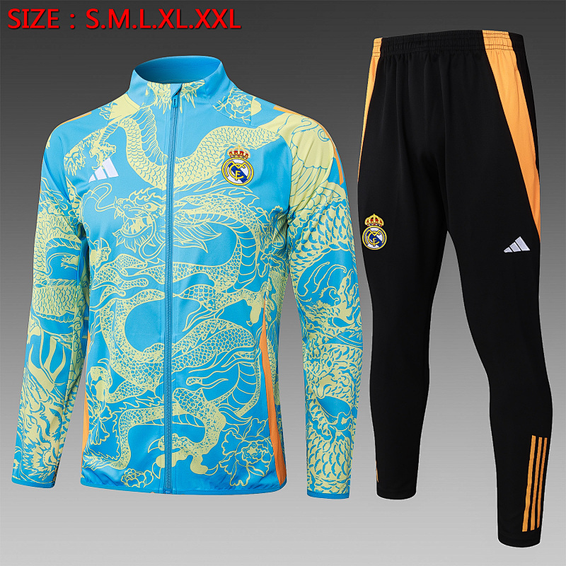 Real Madrid Tuta Real Madrid 24/25 azzurra
