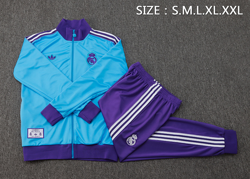 Real Madrid Tuta Real Madrid 25/26 azzurra 19 2