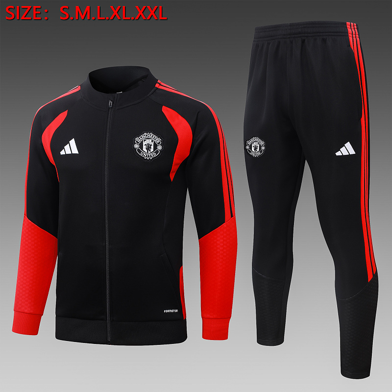 Manchester United Tuta Manchester United 26/27 nera/rossa