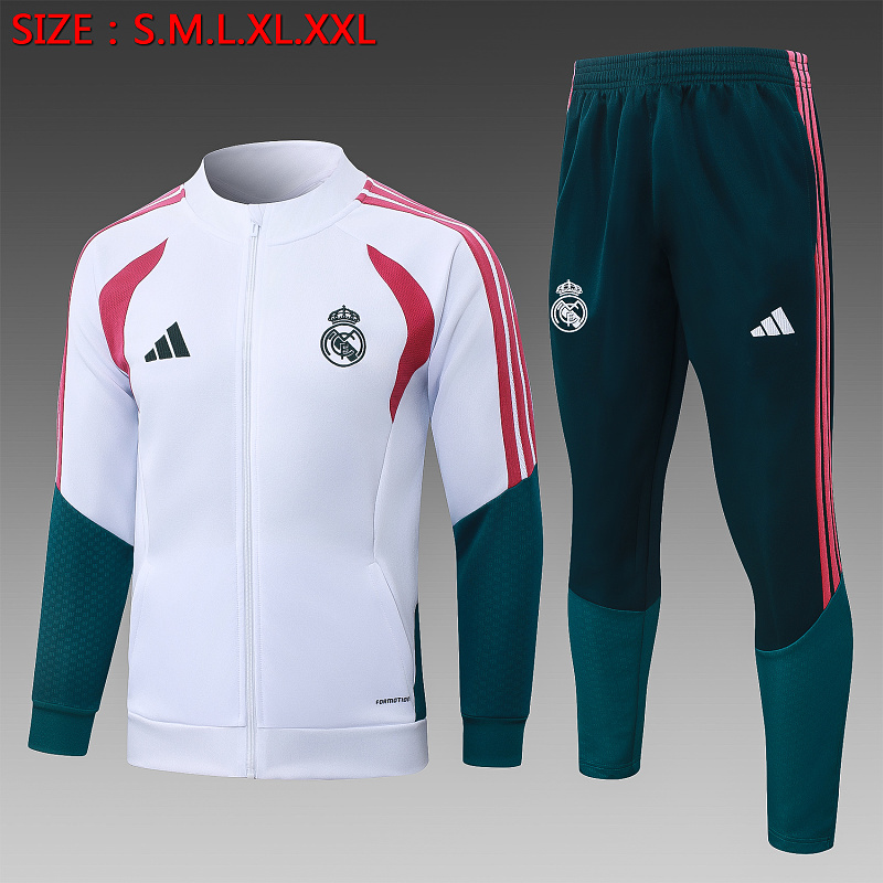 Real Madrid Tuta Real Madrid 26/27 bianca 10