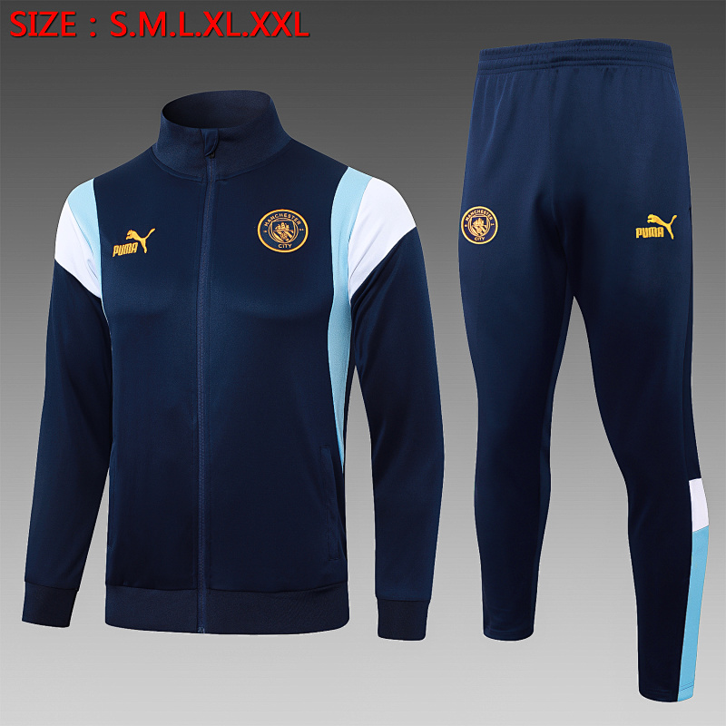 Manchester City Tuta Manchester City 23/24 blu