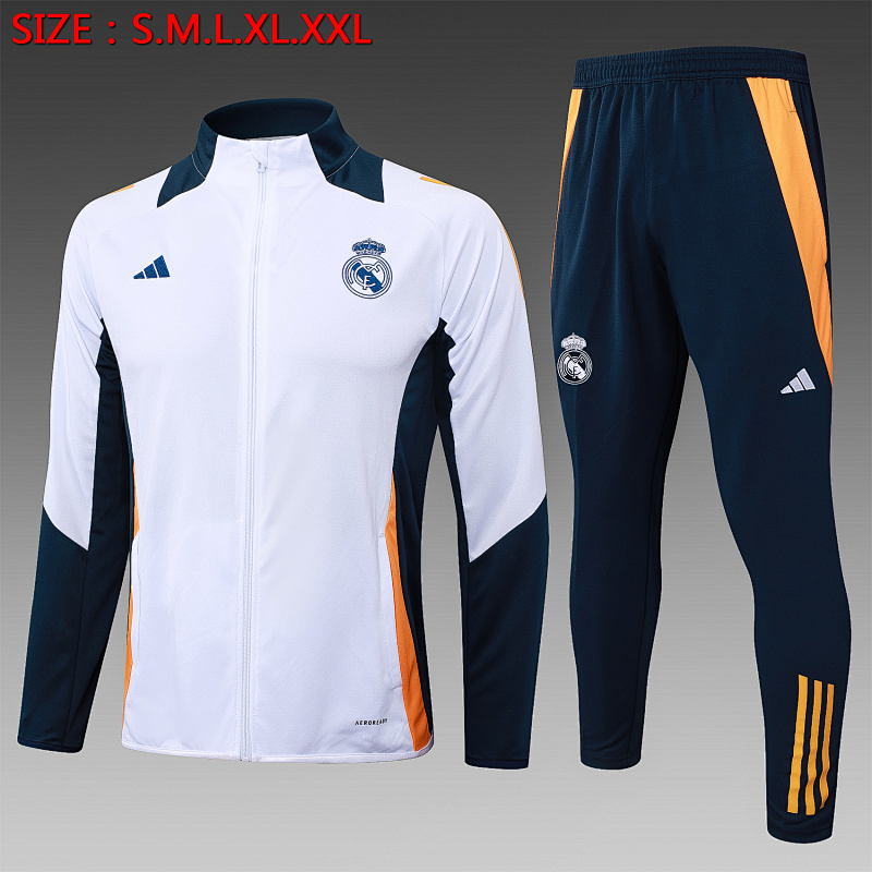 Real Madrid Tuta Real Madrid 24/25 bianca 20
