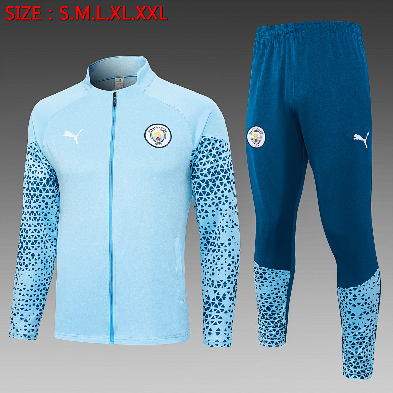 Manchester City Tuta Manchester City 23/24 azzurra