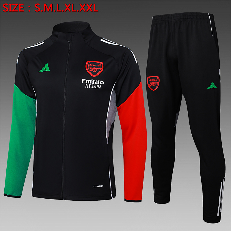 Arsenal Tuta Arsenal 25/26 nera 12