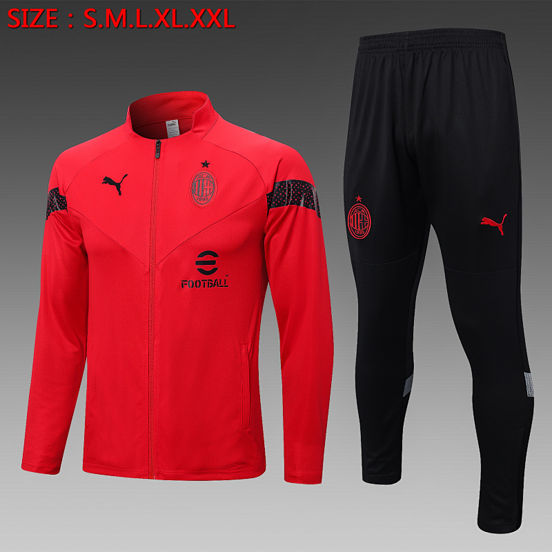 Milan Tuta Milan 22/23 rossa 3