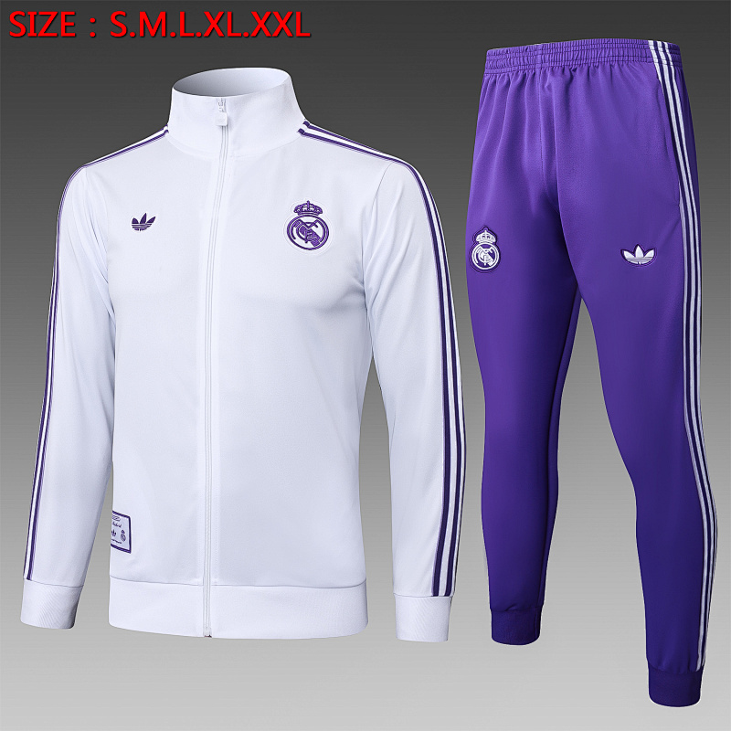 Real Madrid Tuta Real Madrid 25/26 bianca 15