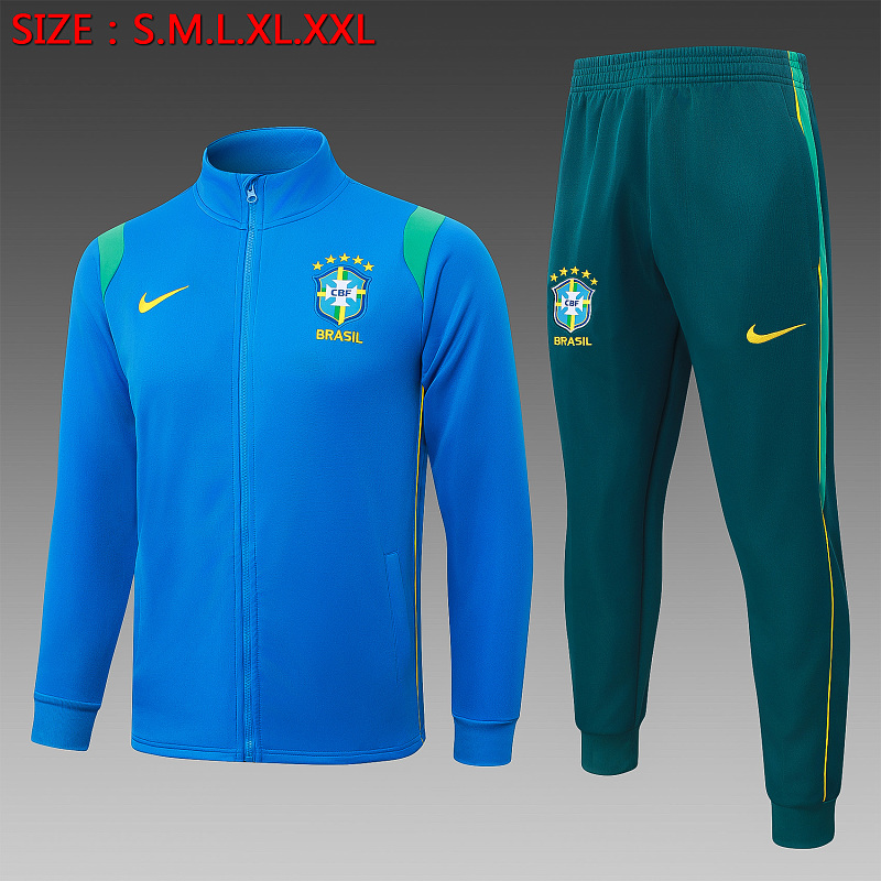 Tuta Brasile Tuta Brasile 26/27 blu 4