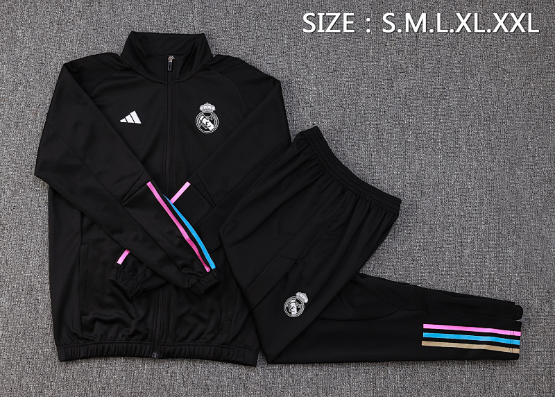 Real Madrid Tuta Real Madrid 23/24 nera 7 2