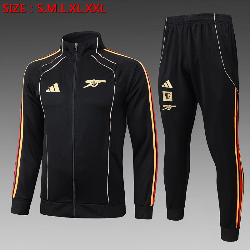 Arsenal Tuta Arsenal 25/26 nera