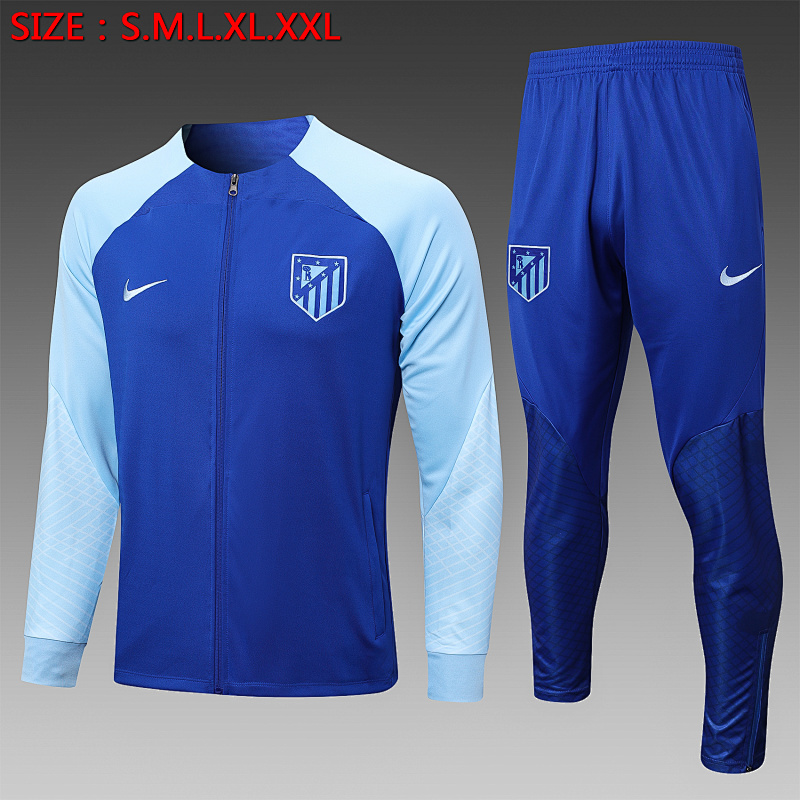 Real Madrid Tuta Atletico Madrid 22/23 blu