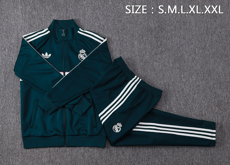 Real Madrid Tuta Real Madrid 26/27 verde/beige 2