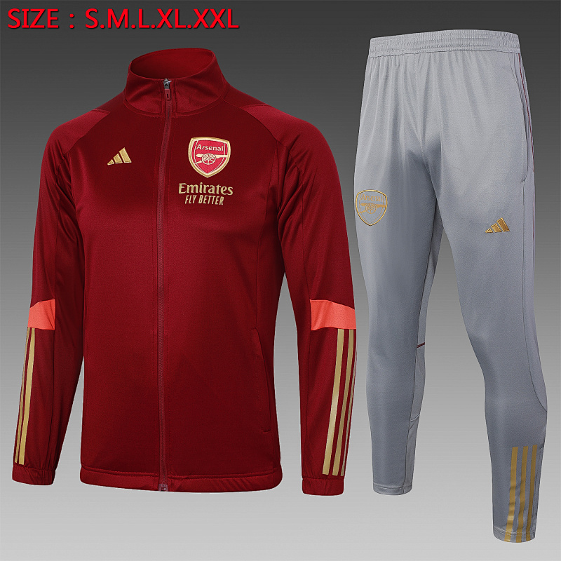 Arsenal Tuta Arsenal 23/24 bordeaux