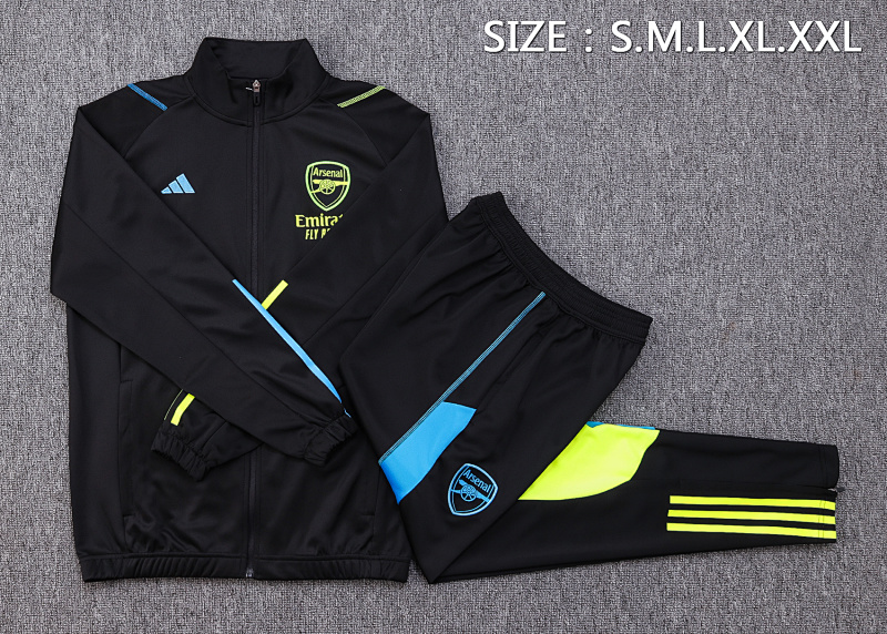 Arsenal Tuta Arsenal 23/24 nera 2