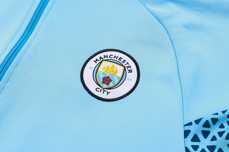 Manchester City Tuta Manchester City 23/24 azzurra 3