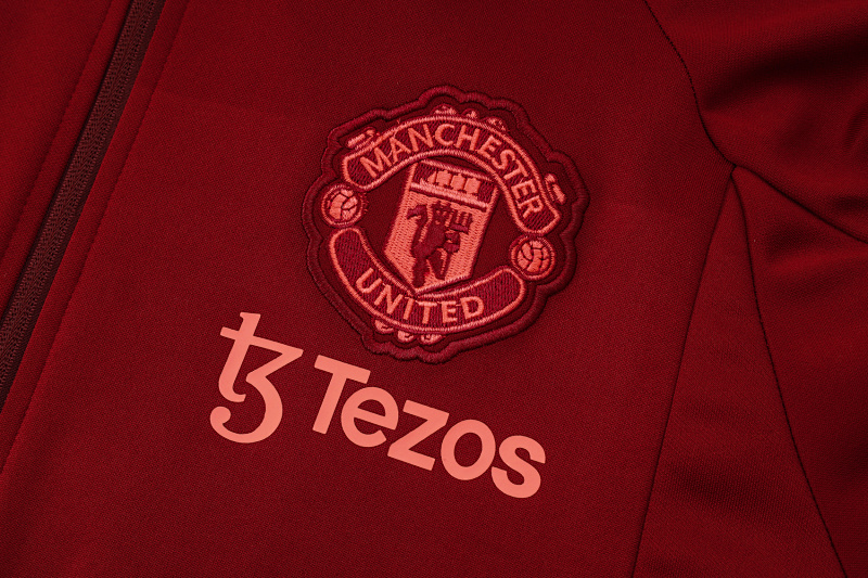 Manchester United Tuta Manchester United 23/24 bordeaux 12