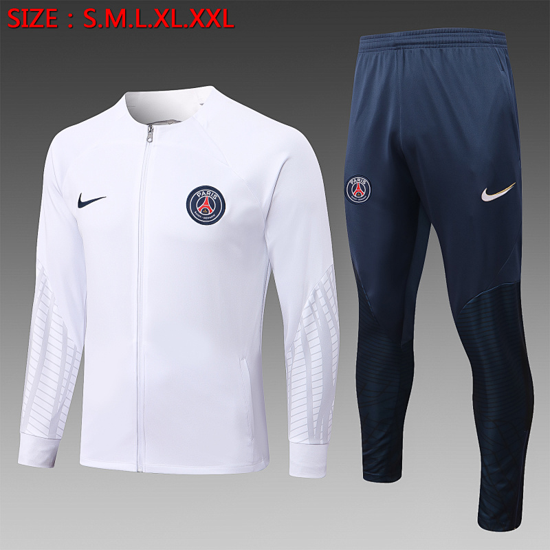 PSG Tuta PSG 22/23 bianca 5