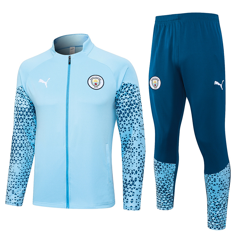 Manchester City Tuta Manchester City 23/24 azzurra 10