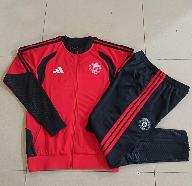 Manchester United Tuta Manchester United 26/27 rossa/nera 2