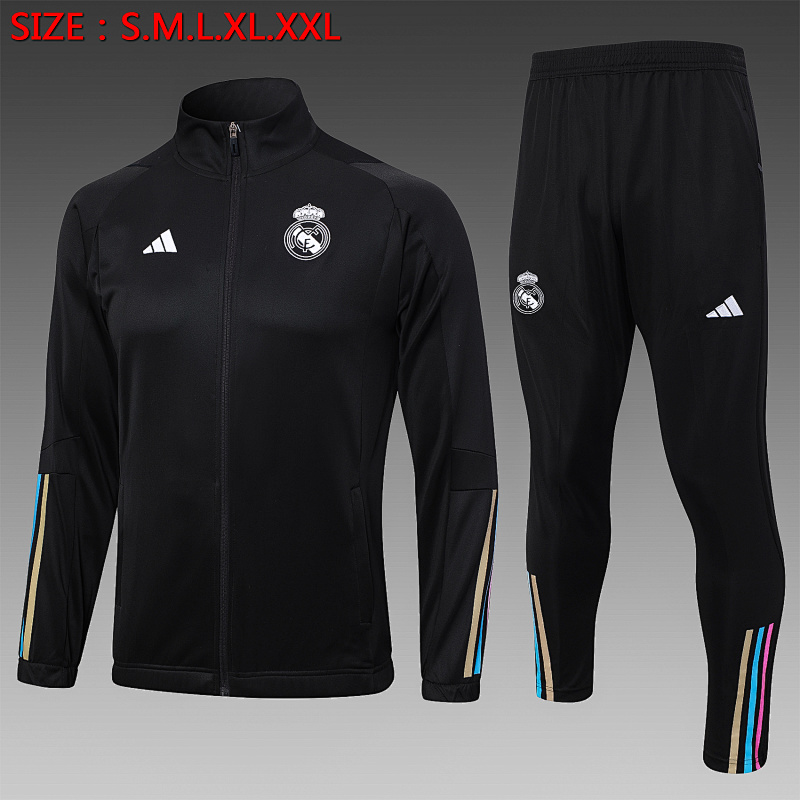 Real Madrid Tuta Real Madrid 23/24 nera 7