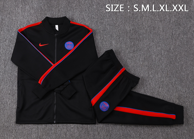 PSG Tuta PSG 26/27 nera/rossa 2