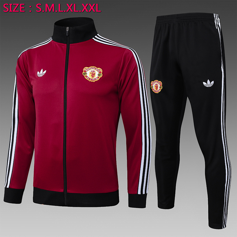 Manchester United Tuta Manchester United 24/25 bordeaux