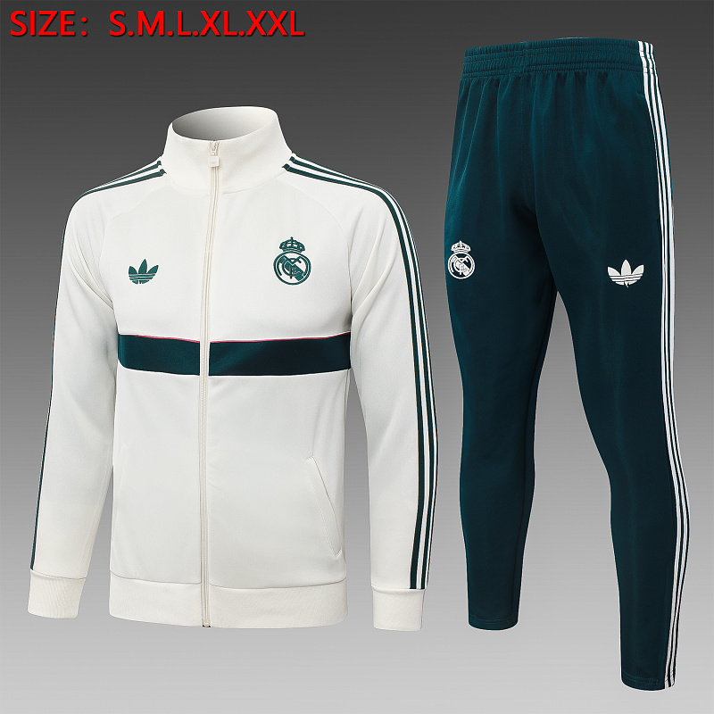 Real Madrid Tuta Real Madrid 26/27 beige/verde