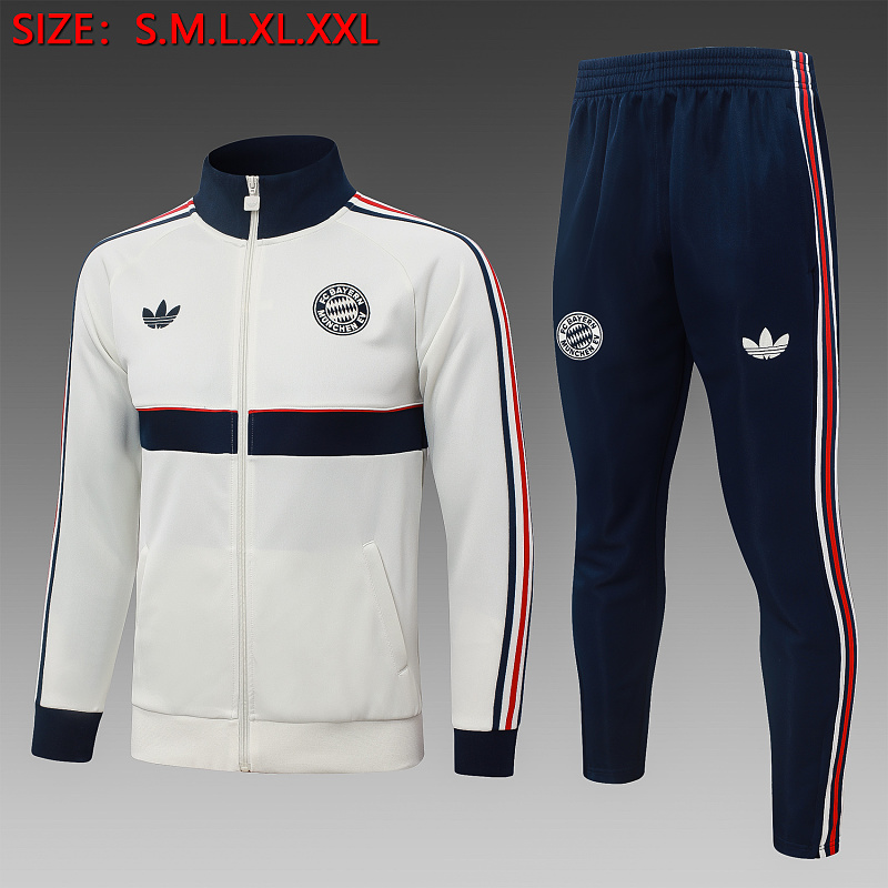 Bayern Munich Tuta Bayern Munich 26/27 beige/blu