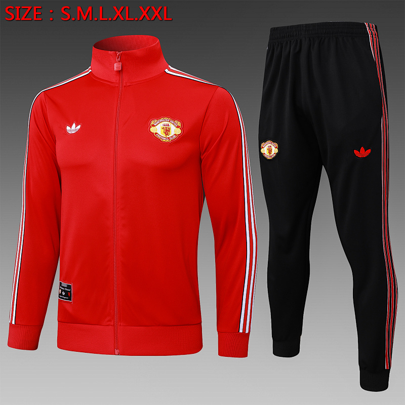 Manchester United Tuta Manchester United 25/26 rossa 5