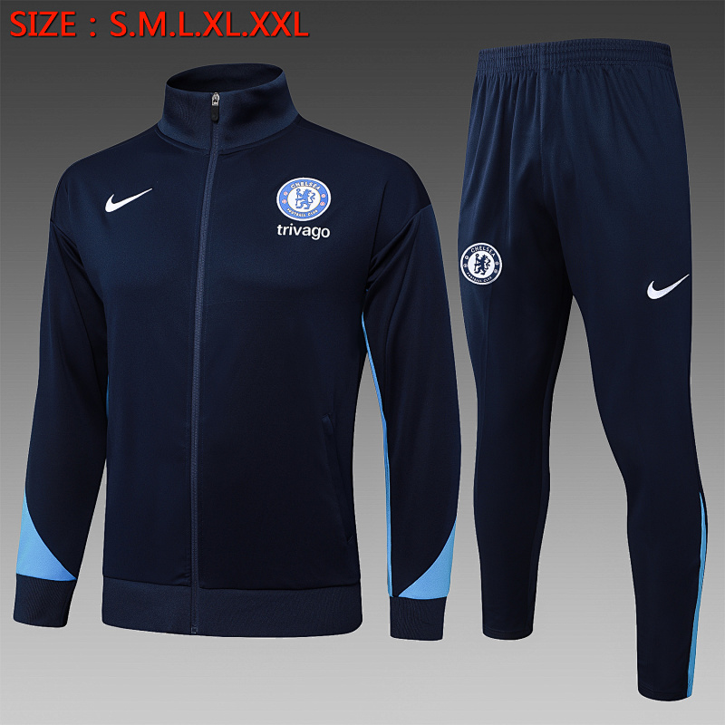 Chelsea Tuta Chelsea 24/25 blu 3