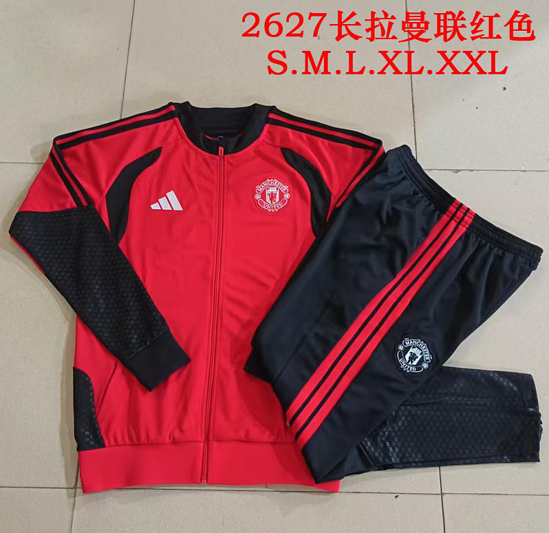 Manchester United Tuta Manchester United 26/27 rossa/nera