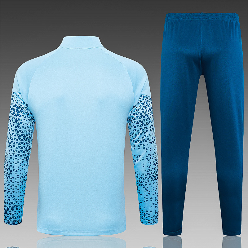 Manchester City Tuta Manchester City 23/24 azzurra 6