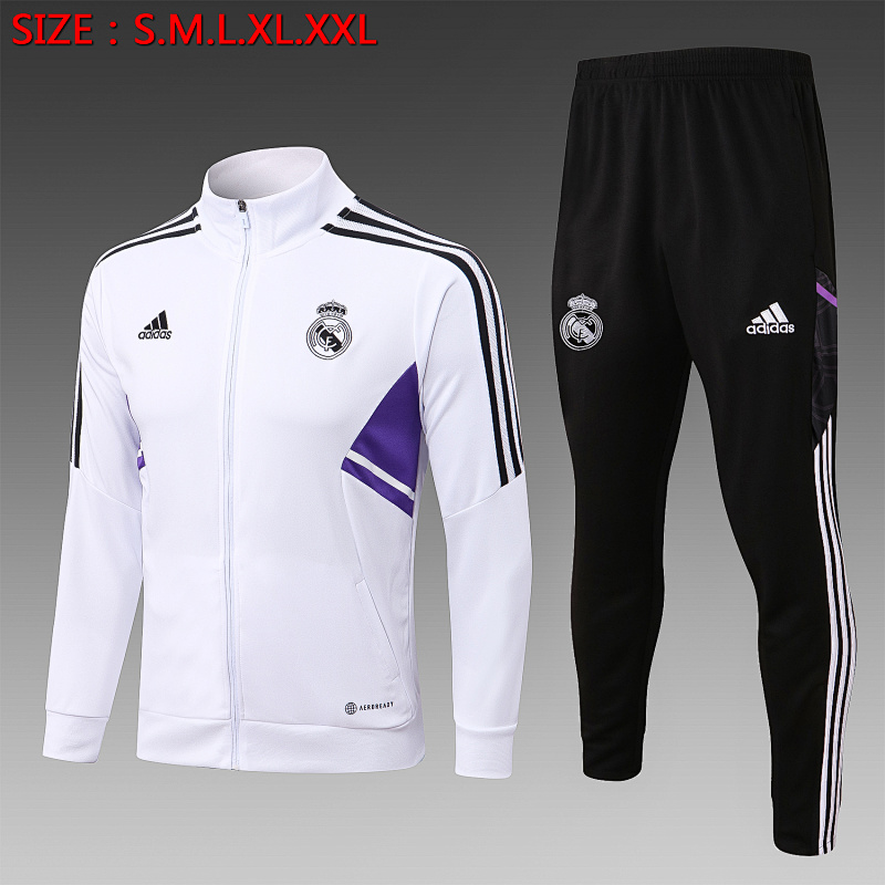 Real Madrid Tuta Real Madrid 22/23 bianca