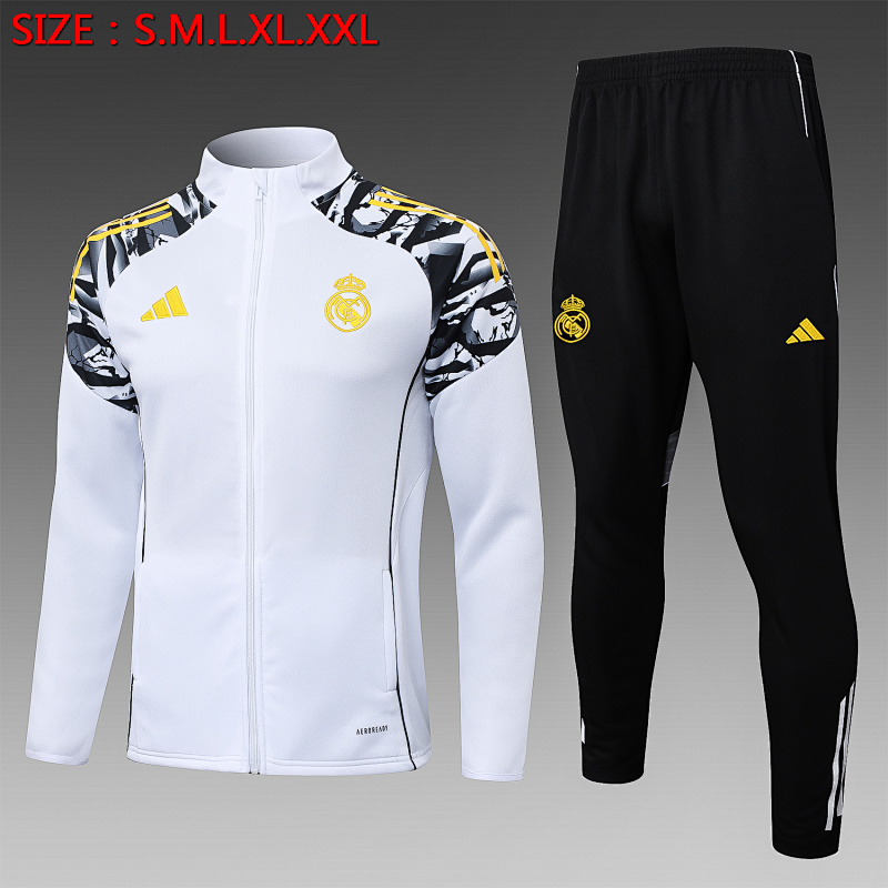 Real Madrid Tuta Real Madrid 25/26 bianca