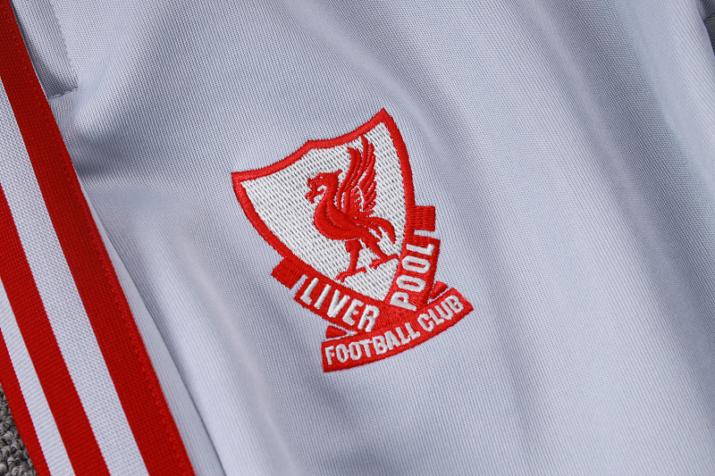 Liverpool Tuta Liverpool 26/27 grigio/bianca 8