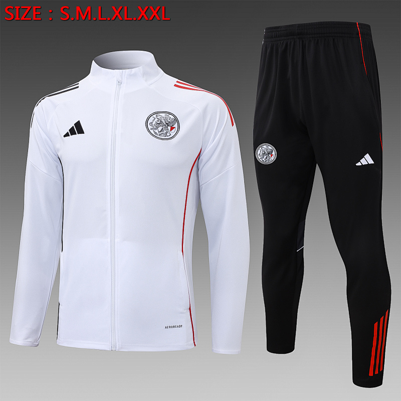 Ajax Tuta Ajax 25/26 bianca