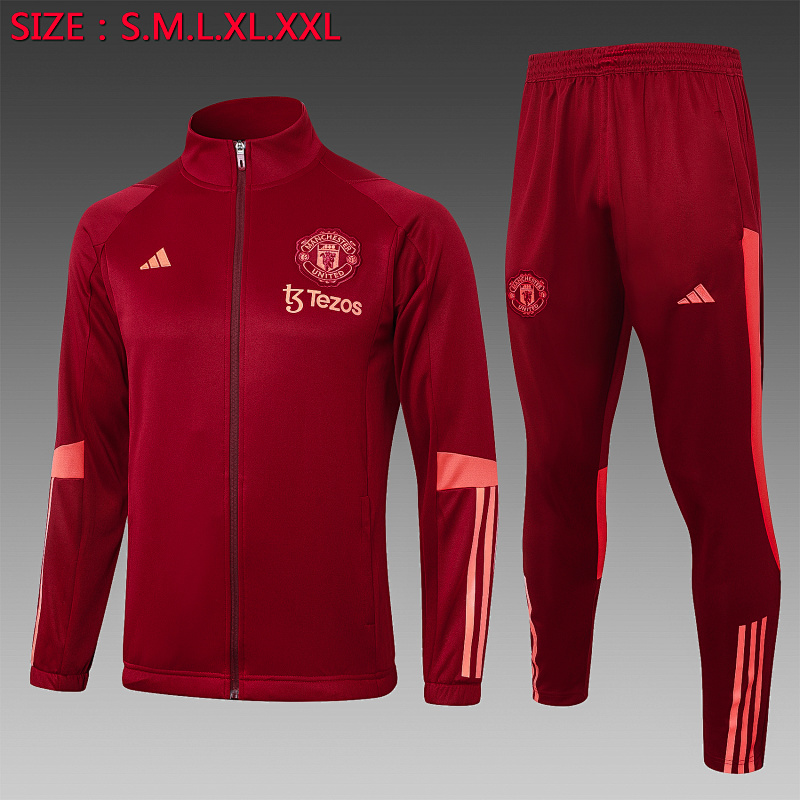 Manchester United Tuta Manchester United 23/24 bordeaux