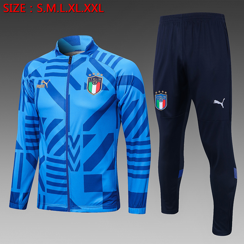 Italia Tuta Italia 22/23 blu 3
