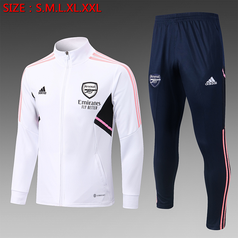 Arsenal Tuta Arsenal 22/23 bianca