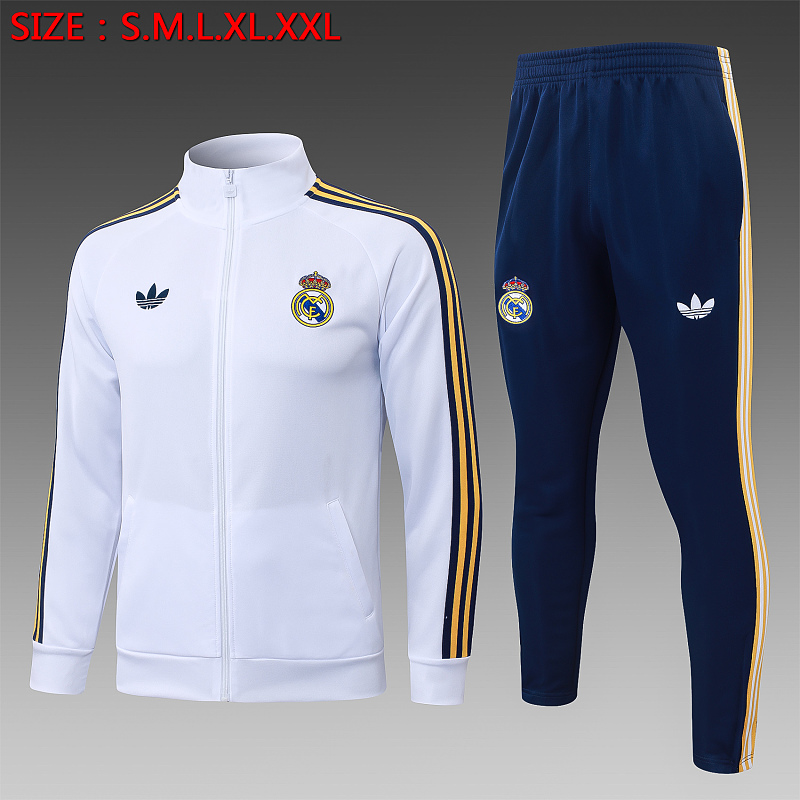 Real Madrid Tuta Real Madrid 26/27 bianca 11