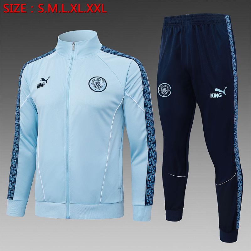 Manchester City Tuta Manchester City 25/26 azzurra