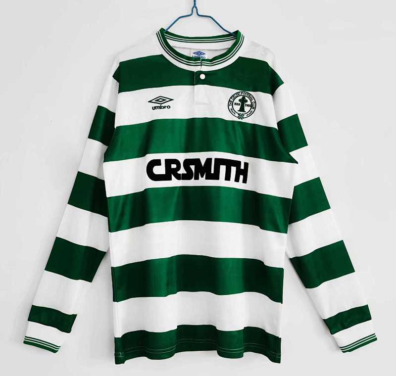 Celtic Long 87/89 Celtic Home Long Sleeve Retro