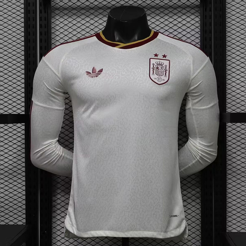 Spagna Spain Away 2 Stars Player Long Sleeve