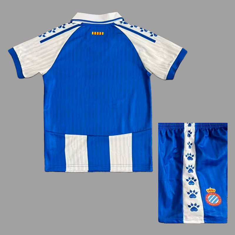 Espanyol Soccer 25/26 Espanyol Home Kids Size 16-28 2