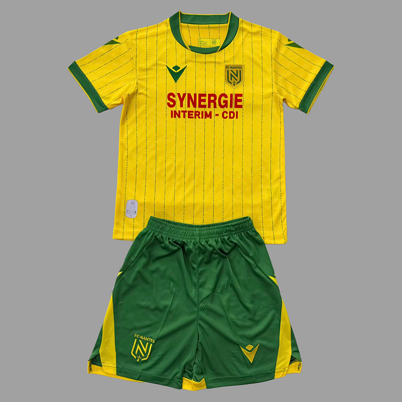 Nantes Soccer 25/26 Nantes Home Kids Size 16-28