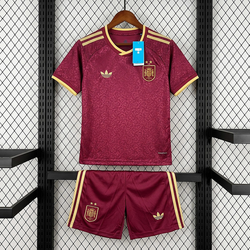 Spagna Spain Special Edition Trefoil Maroon Kids