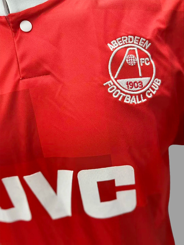 Aberdeen Soccer 87/90 Aberdeen Home Retro 2