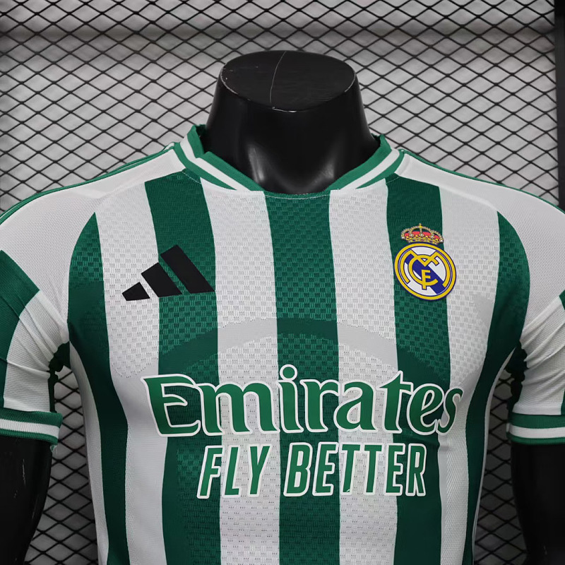 Real Madrid 26/27 Real Madrid Special Edition White Green Stripes Player 2
