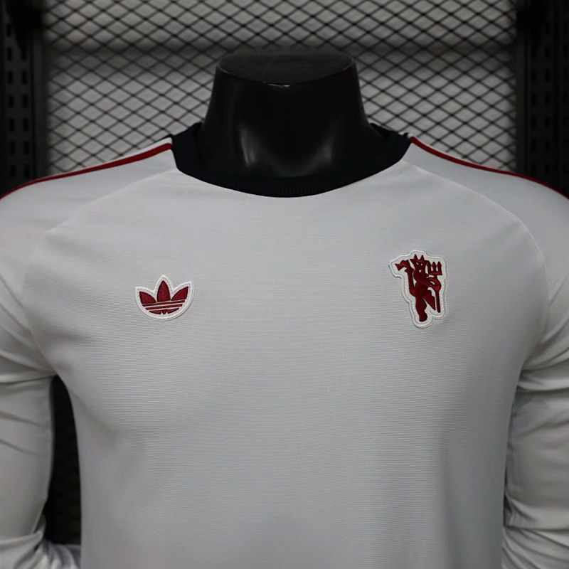 Manchester United 26/27 Manchester United x Adidas Originals White Long Sleeve 2